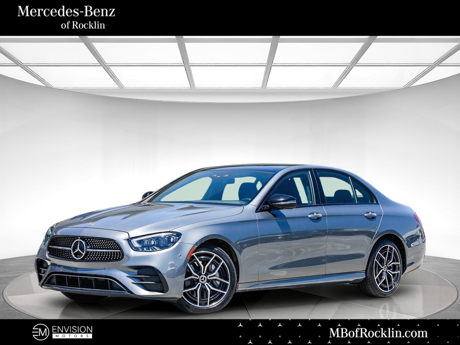 Selenite Gray Metallic 2023 Mercedes-Benz E-Class E 450 4MATIC Sedan All-Wheel Drive 9-Speed Automatic