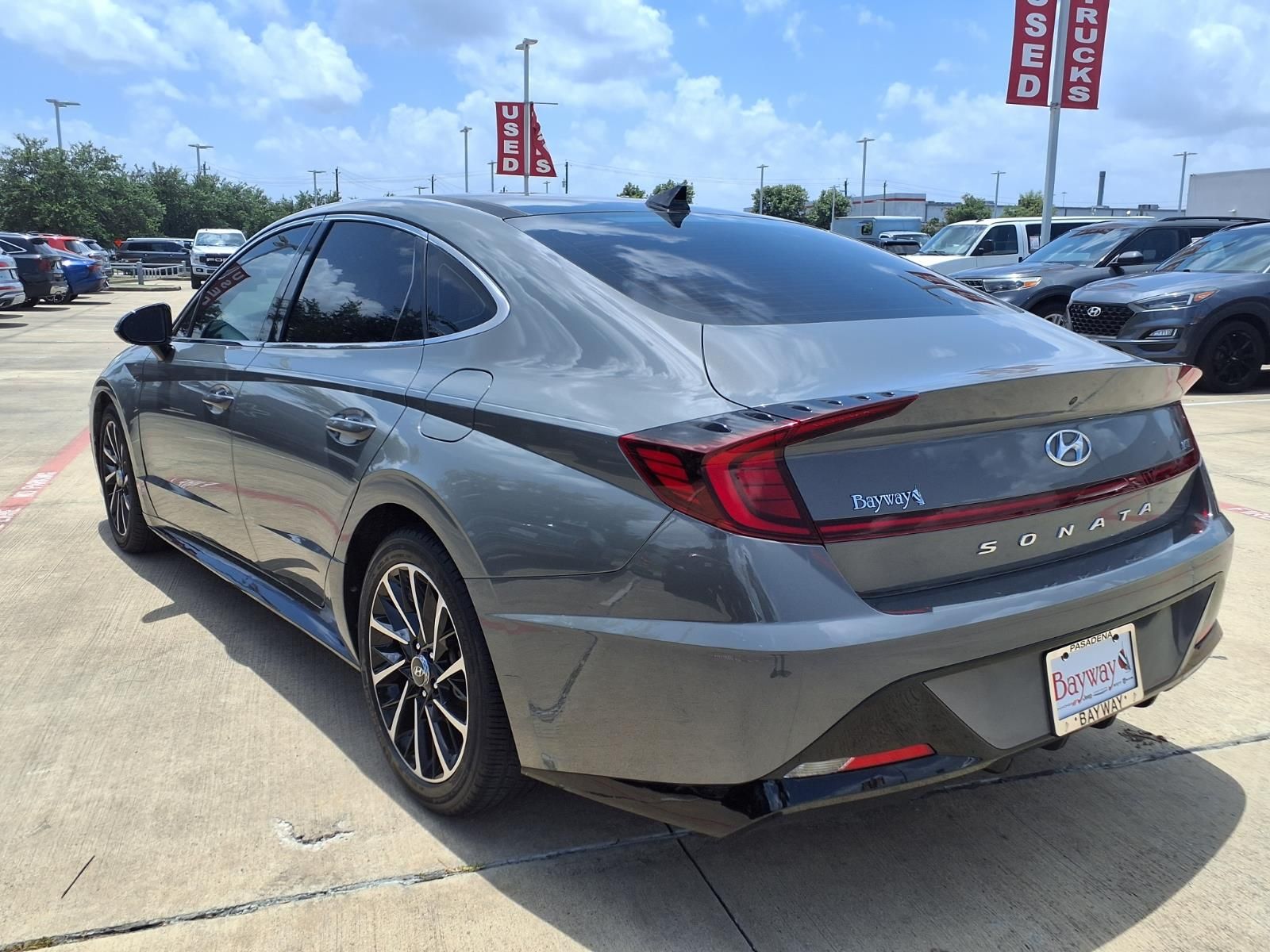 2020 Hyundai Sonata SEL Plus Gray at Baytown Hyundai
