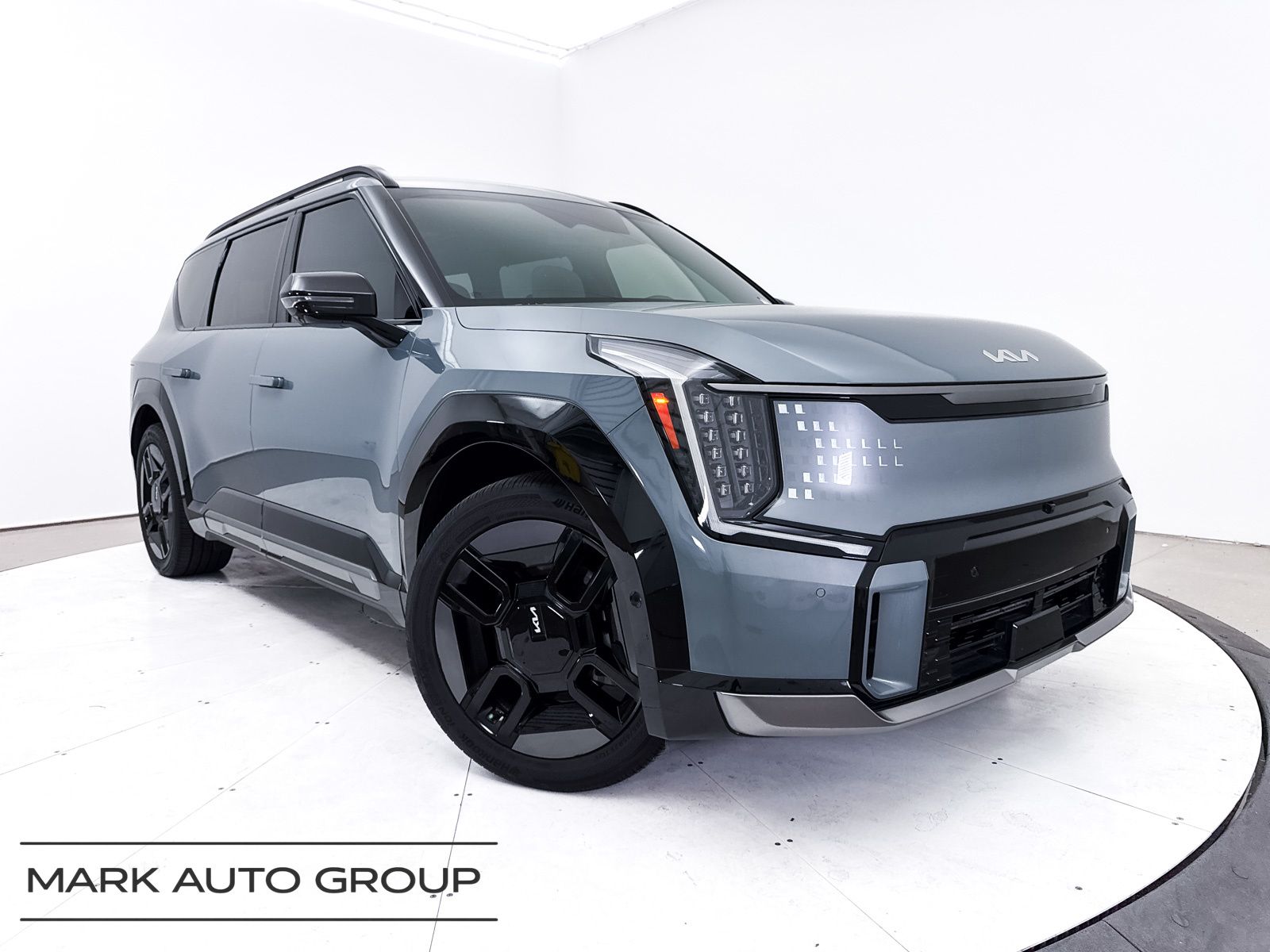 Iceberg Green 2024 Kia EV9 GT-Line AWD SUV / Crossover All-Wheel Drive 1-Speed Automatic