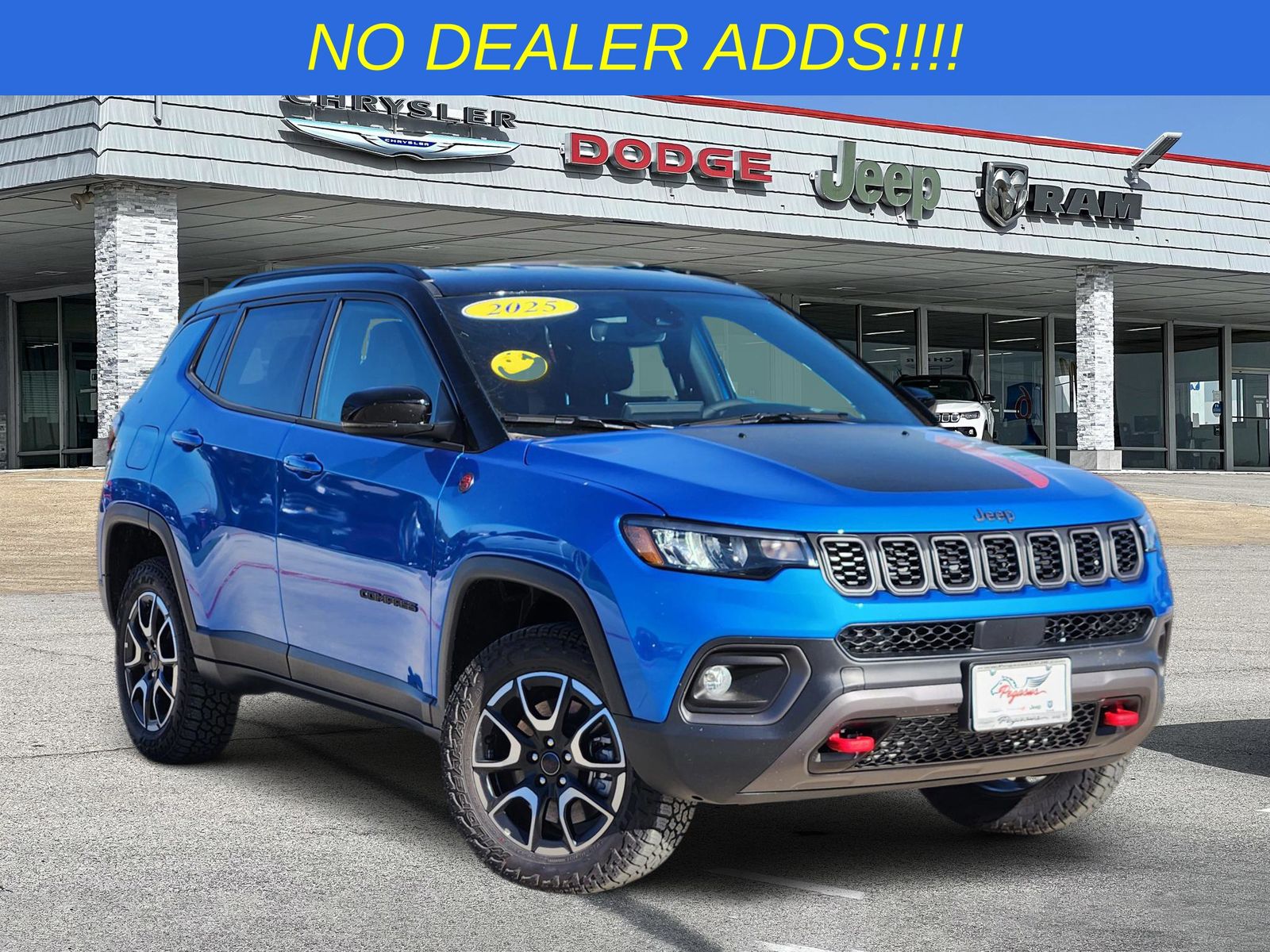 Hydro Blue Pearlcoat 2025 Jeep Compass Trailhawk 4WD SUV / Crossover Four-Wheel Drive 8-Speed Automatic