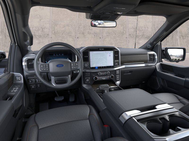 New 2026 Star White Metallic Tri-Coat Ford Lariat image 9