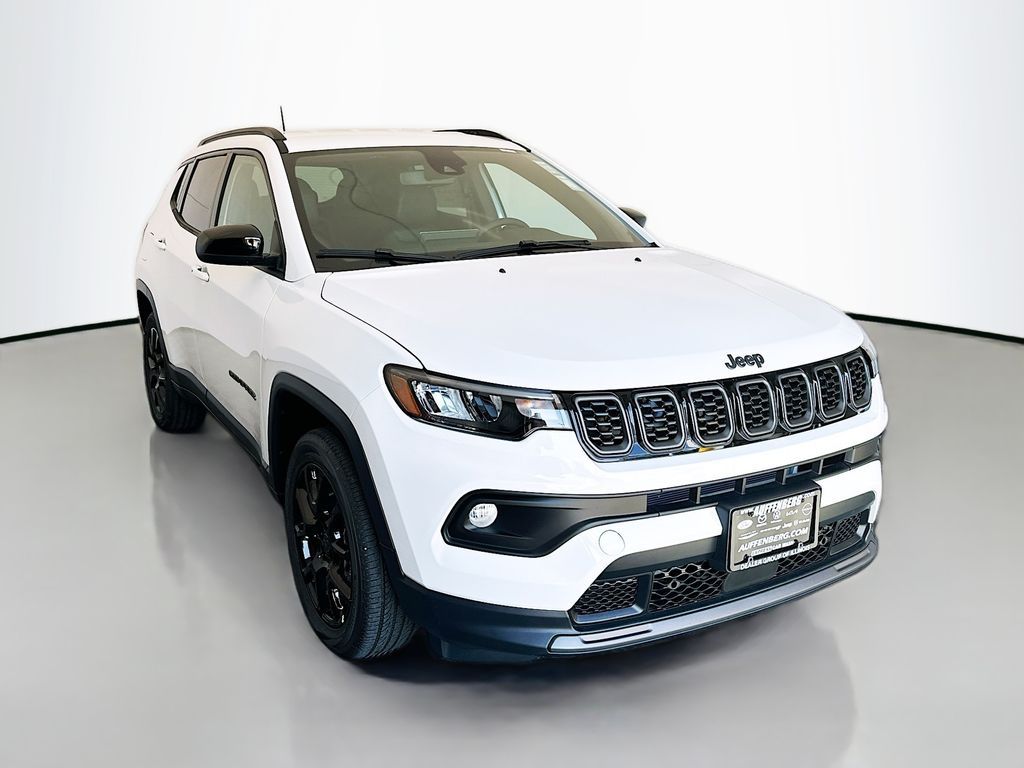 Bright White Clearcoat 2026 Jeep Compass SUV / Crossover Four-Wheel Drive 8-Speed Automatic
