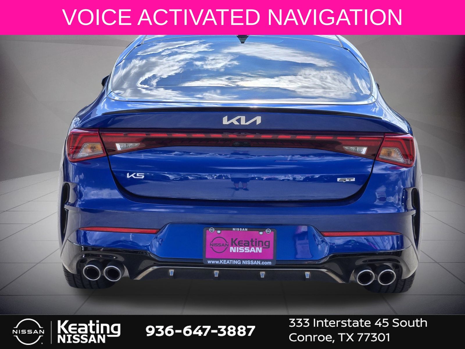 2024 Kia K5 GT Blue at Joe Myers Mazda Kia