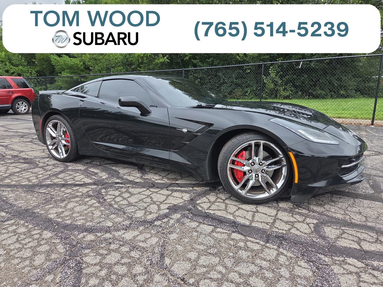 Black 2017 Chevrolet Corvette Coupe Rear-Wheel Drive 8-Speed Automatic