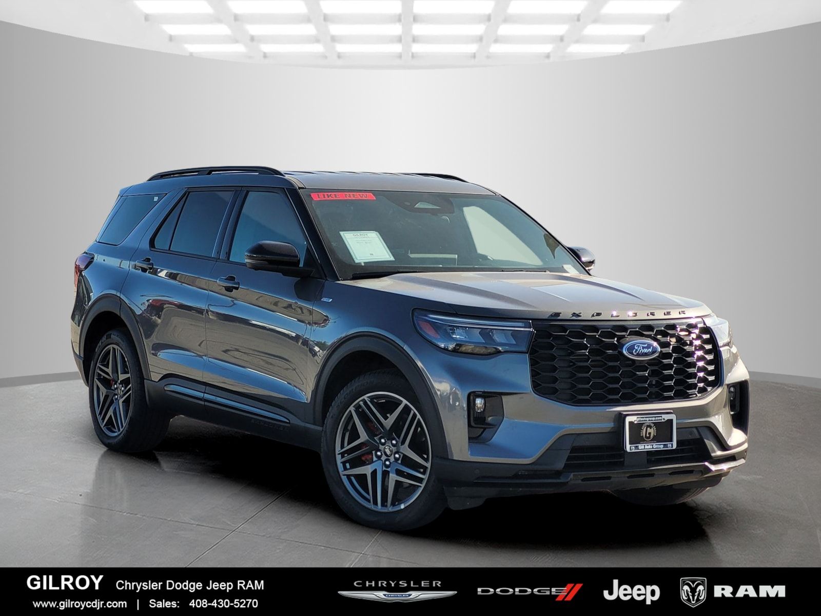 Gray Metallic 2025 Ford Explorer SUV / Crossover All-Wheel Drive Automatic