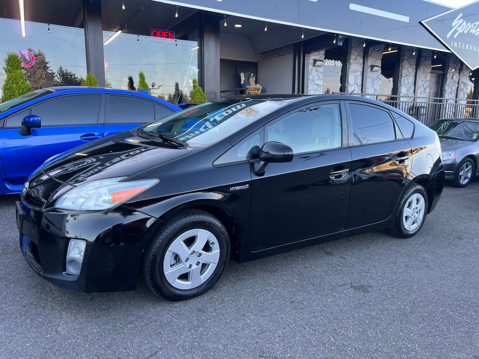 Black 2010 Toyota Prius Two Hatchback Front-Wheel Drive Continuously Variable Transmission