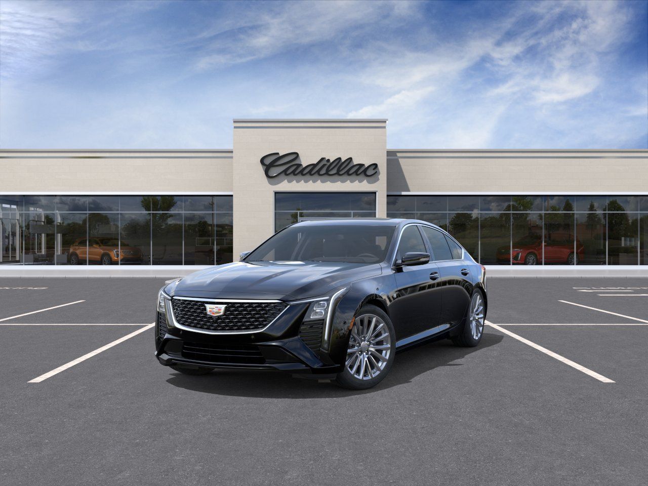 2026 Cadillac CT5 Premium Luxury Black at Ross Downing Buick GMC