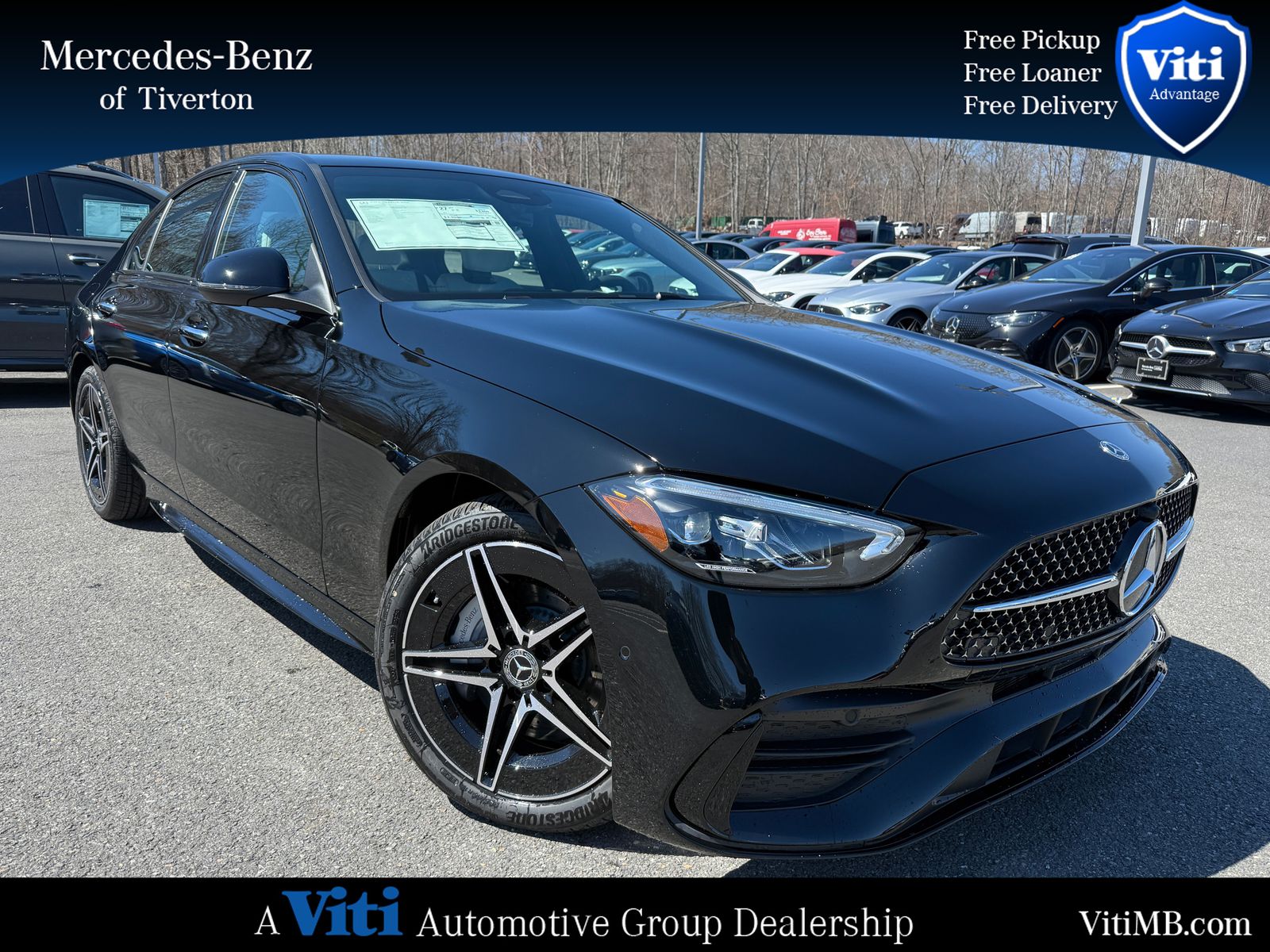 Black 2026 Mercedes-Benz C-Class C 300 4MATIC Sedan All-Wheel Drive 9-Speed Automatic