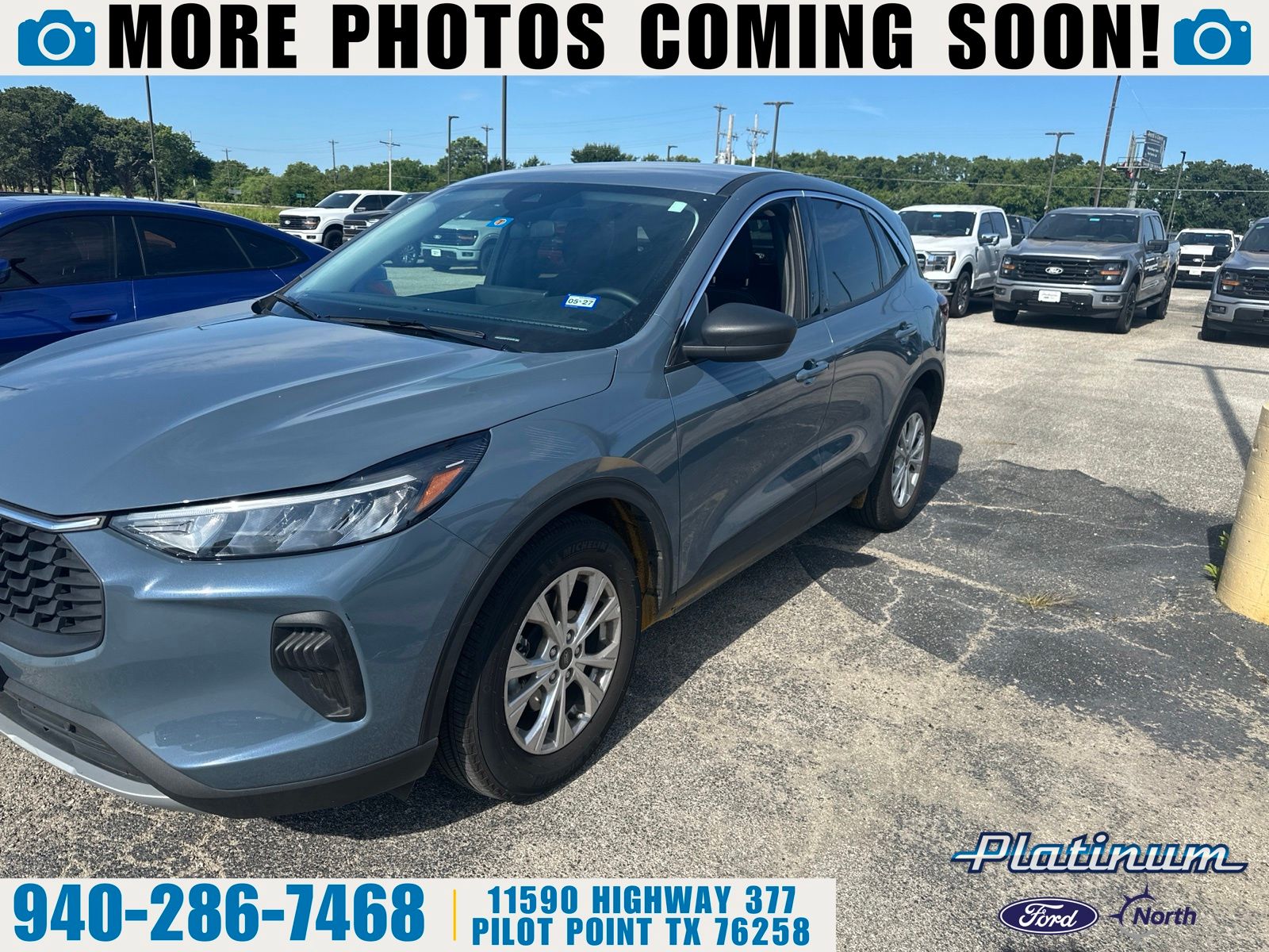 Vapor Blue Metallic 2023 Ford Escape SUV / Crossover Front-Wheel Drive 8-Speed Automatic