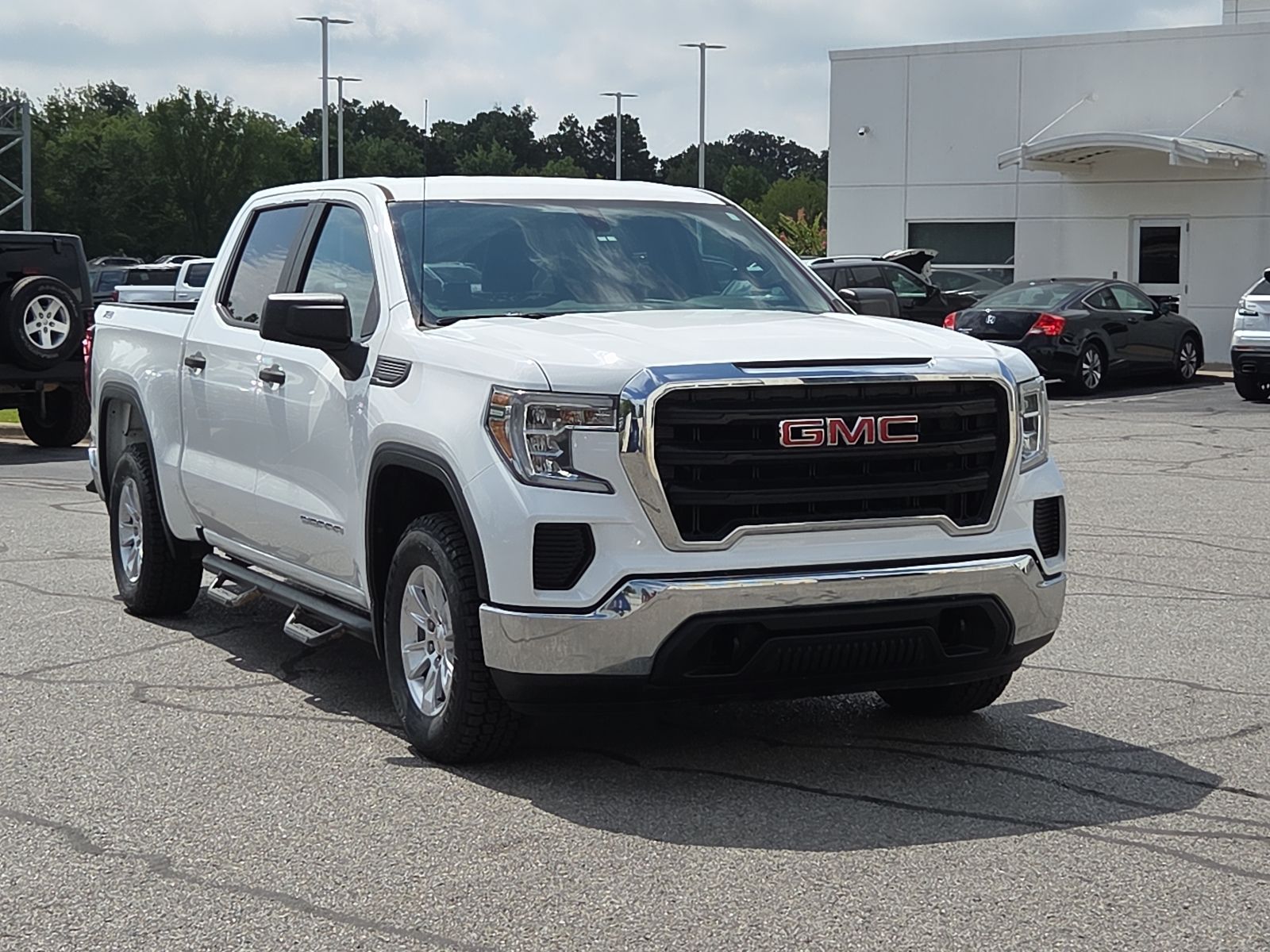 Summit White 2020 GMC Sierra 1500 Pickup Truck Four-Wheel Drive 6-Speed Automatic