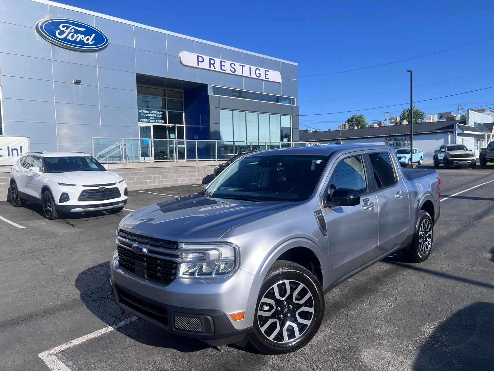 Iconic Silver Metallic 2024 Ford Maverick Pickup Truck All-Wheel Drive 8-Speed Automatic