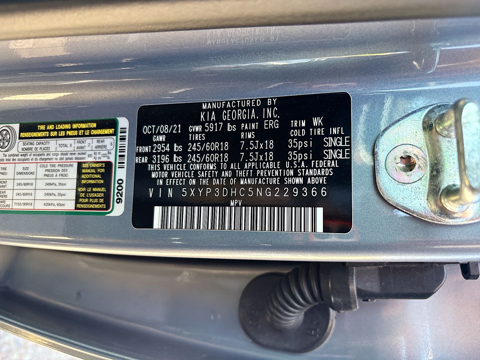 Used 2022 Silver Kia EX image 35