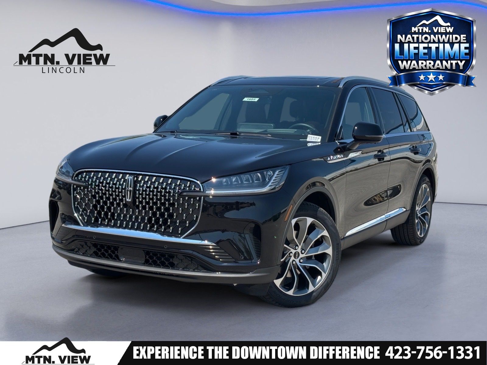 Black Metallic 2026 Lincoln Aviator Reserve RWD SUV / Crossover Rear-Wheel Drive Automatic