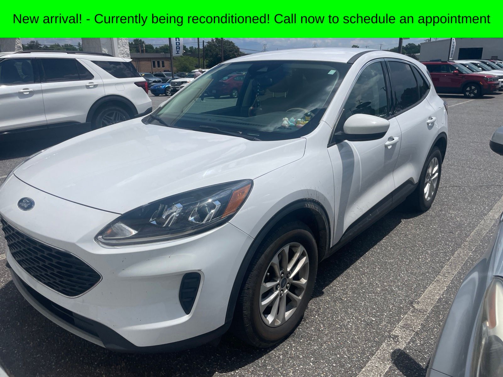 Oxford White 2021 Ford Escape SUV / Crossover All-Wheel Drive 8-Speed Automatic