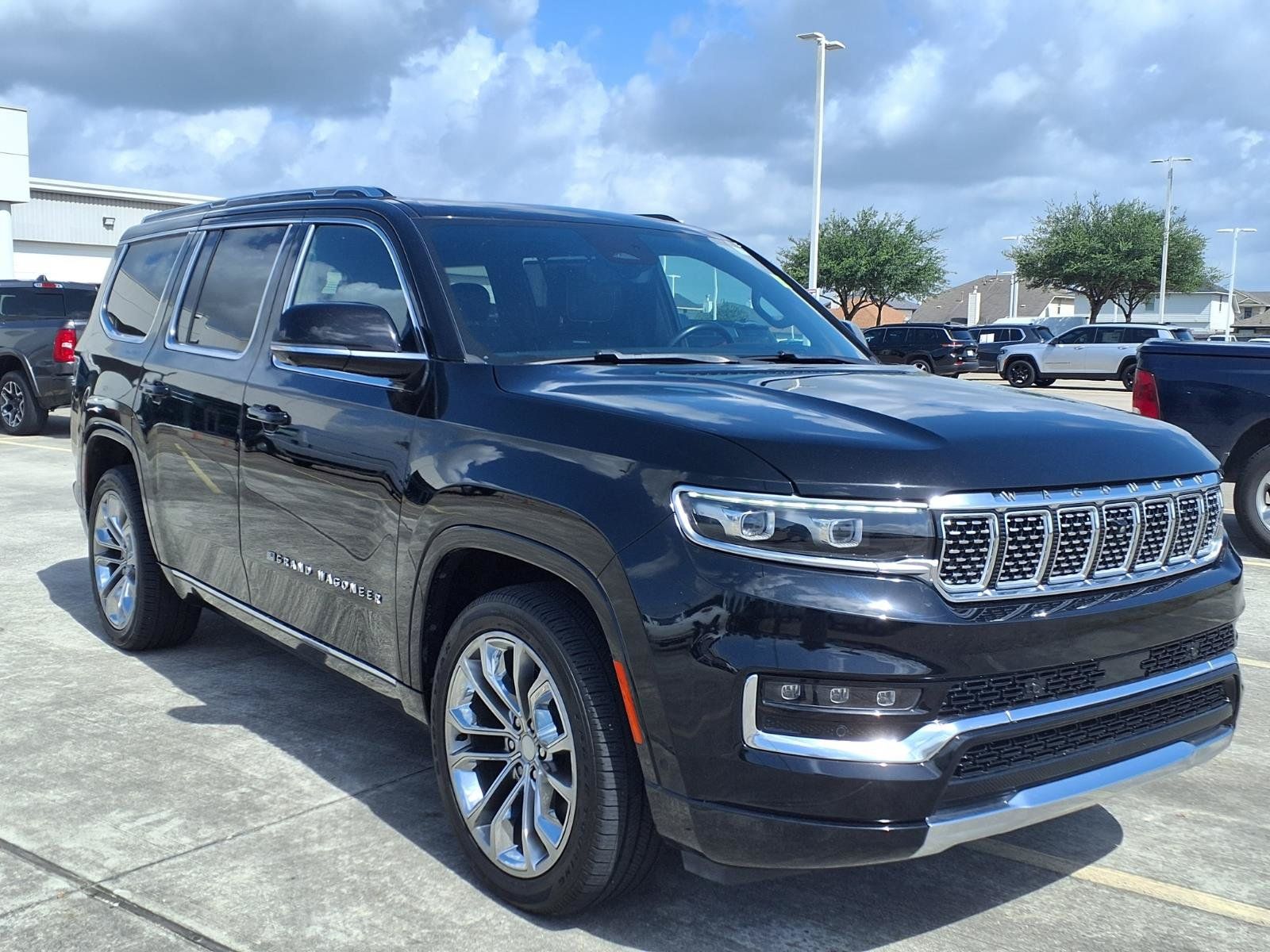 2022 Jeep Grand Wagoneer Series II Black at Bravo Nissan