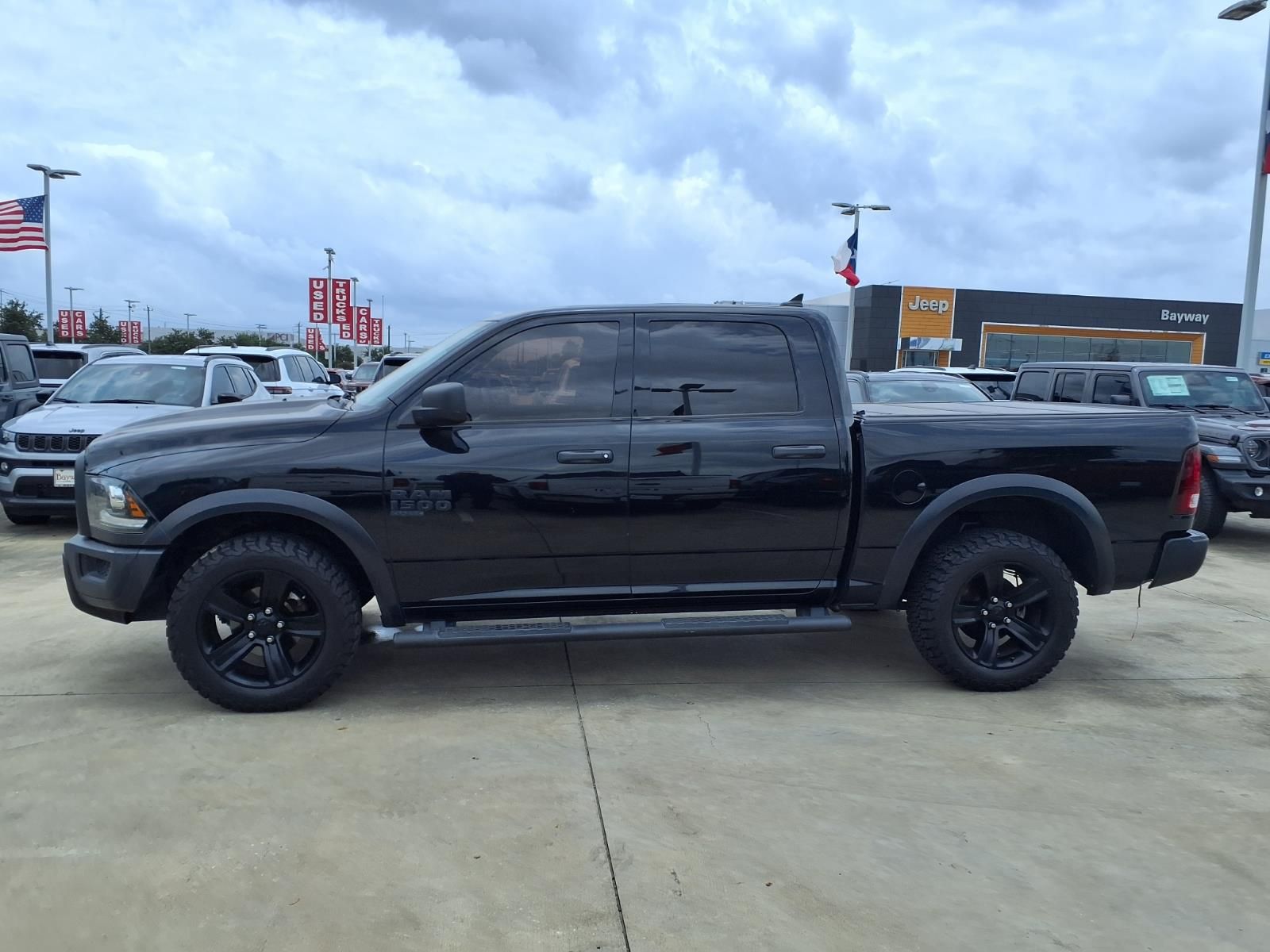 2022 Ram 1500 Classic Warlock Black at Victoria Chrysler Dodge Jeep Ram