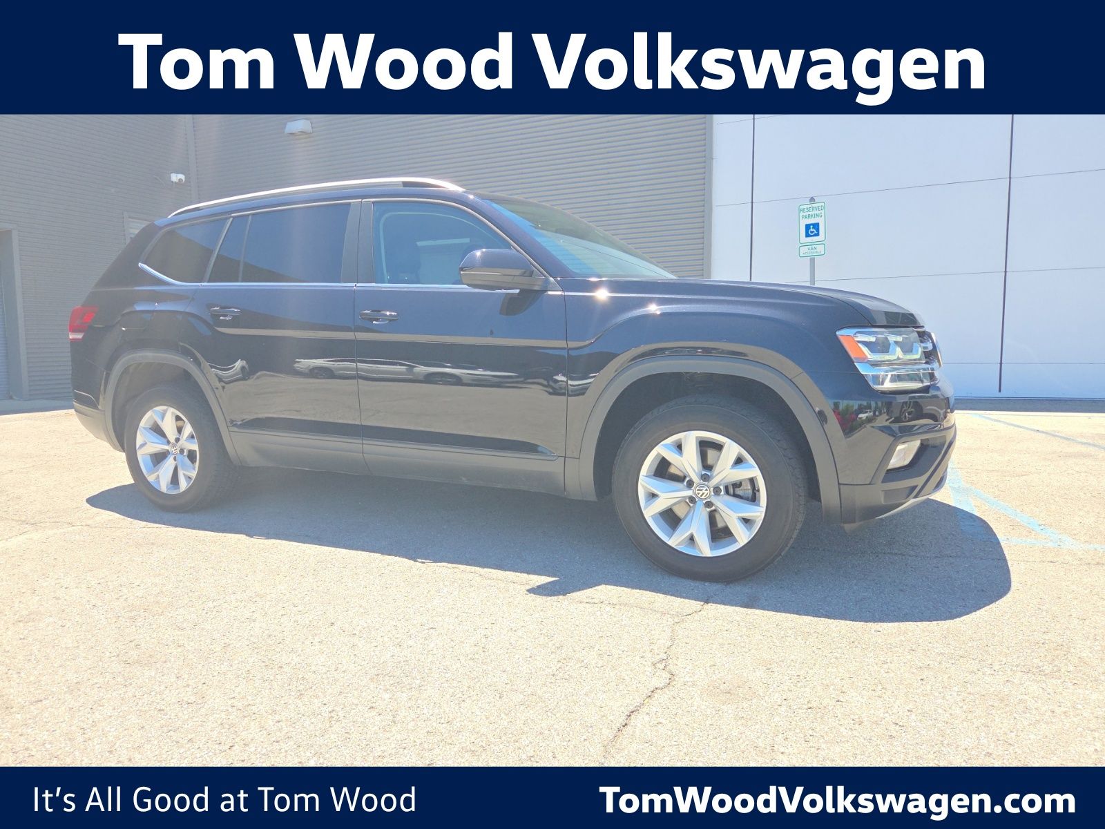 used 2018 Volkswagen Atlas car, priced at $12,250