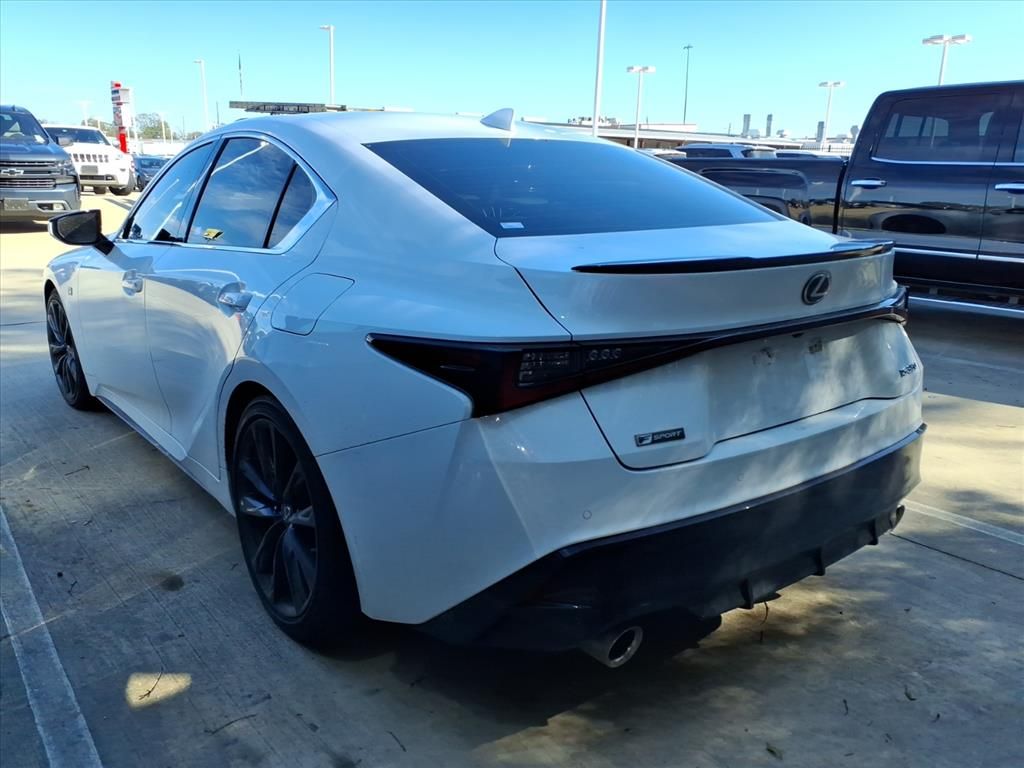 2021 Lexus IS 350 F SPORT White at Westside Lexus