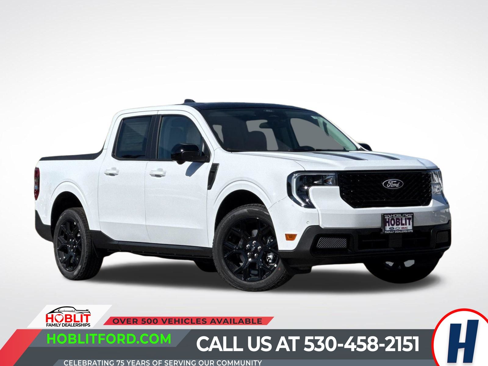 Oxford White 2026 Ford Maverick Pickup Truck All-Wheel Drive Continuously Variable Transmission