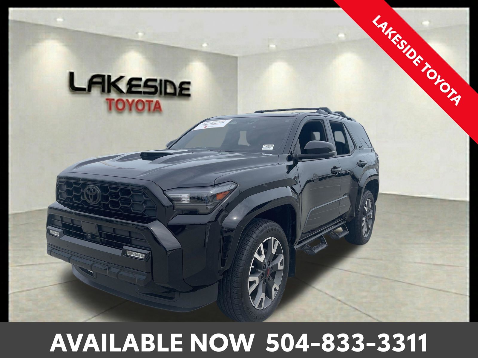 Black 2025 Toyota 4Runner TRD Sport Premium RWD SUV / Crossover 4X2 8-Speed Automatic