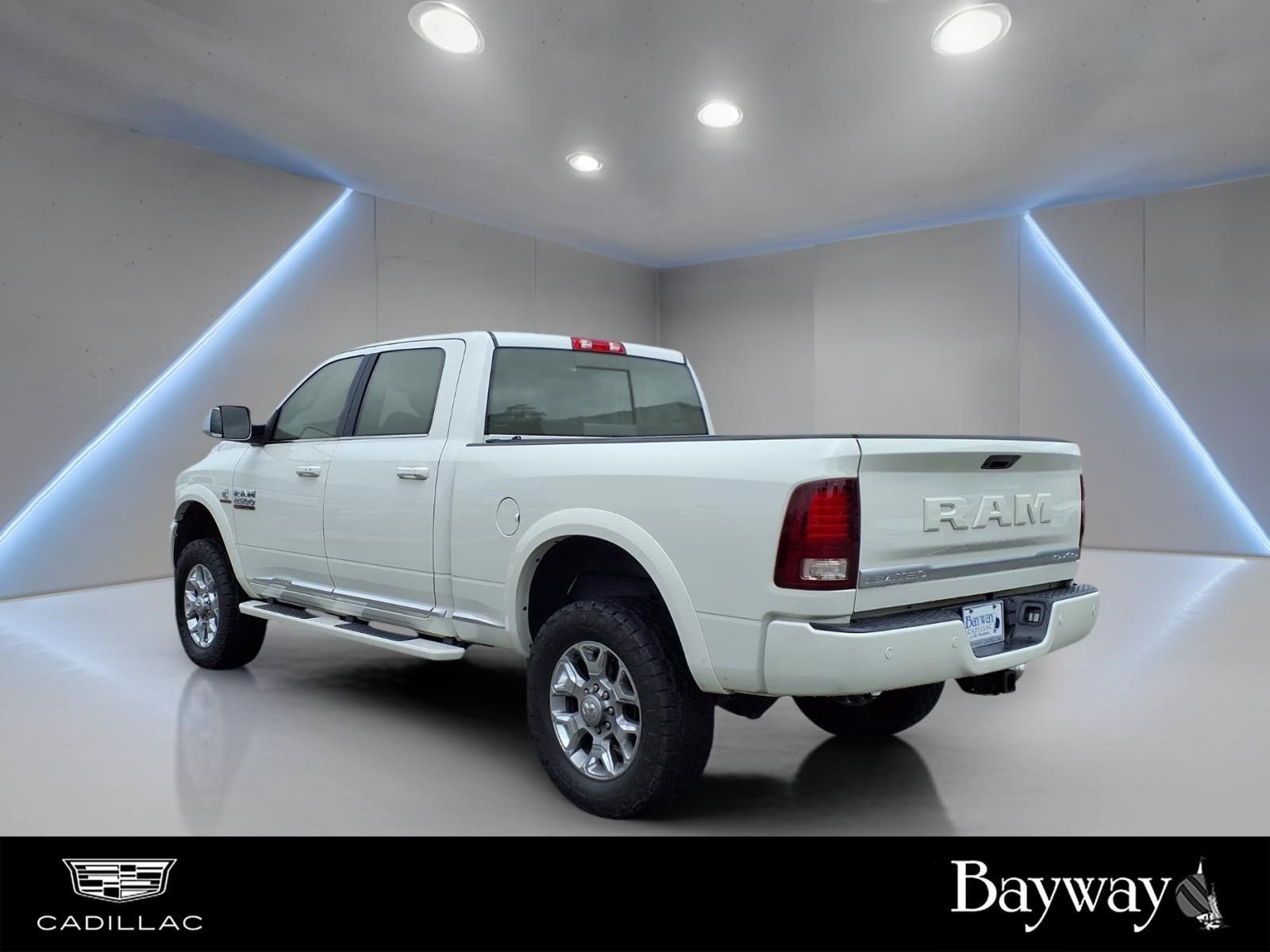 2018 Ram 2500 Laramie Longhorn White at Victoria Chrysler Dodge Jeep Ram