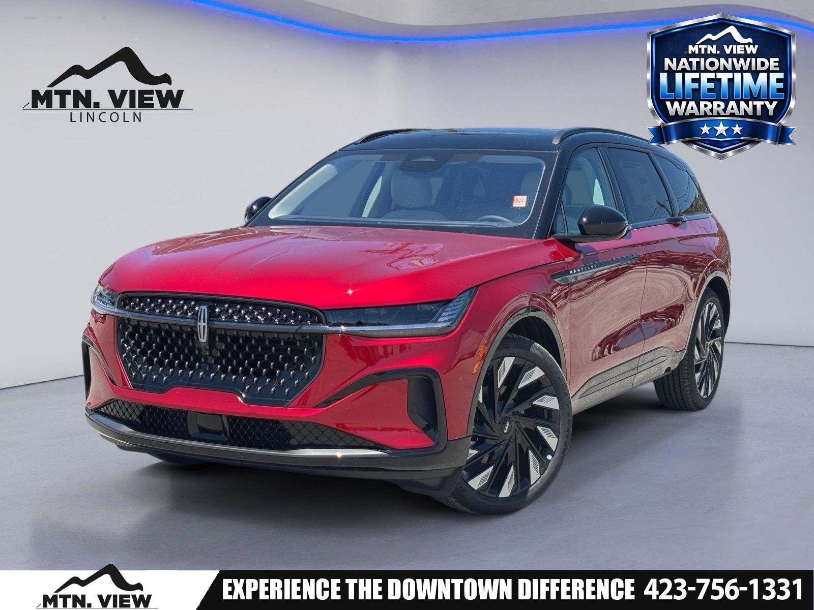 Red 2026 Lincoln Nautilus SUV / Crossover All-Wheel Drive Continuously Variable Transmission