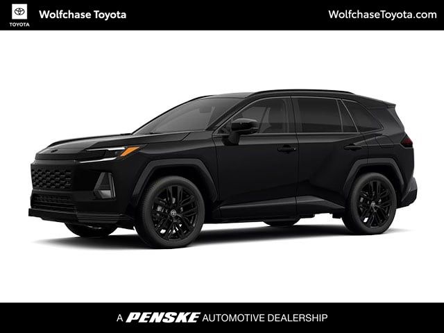 Midnight Black Metallic 2026 Toyota RAV4 SUV / Crossover All-Wheel Drive Continuously Variable Transmission