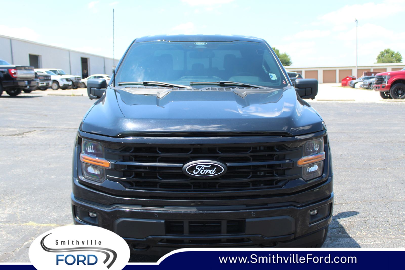 Agate Black Metallic 2024 Ford F-150 Pickup Truck Four-Wheel Drive Automatic
