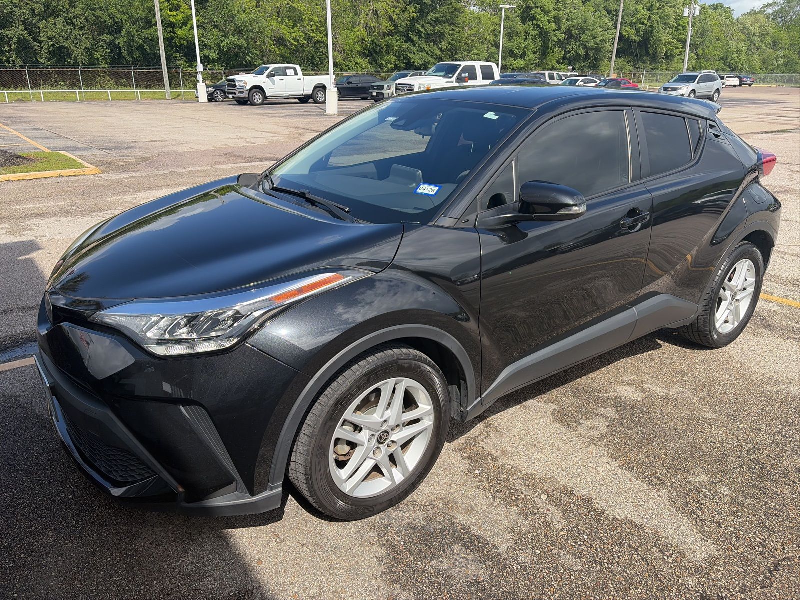 Black Sand Pearl 2021 Toyota C-HR LE FWD SUV / Crossover Front-Wheel Drive Continuously Variable Transmission