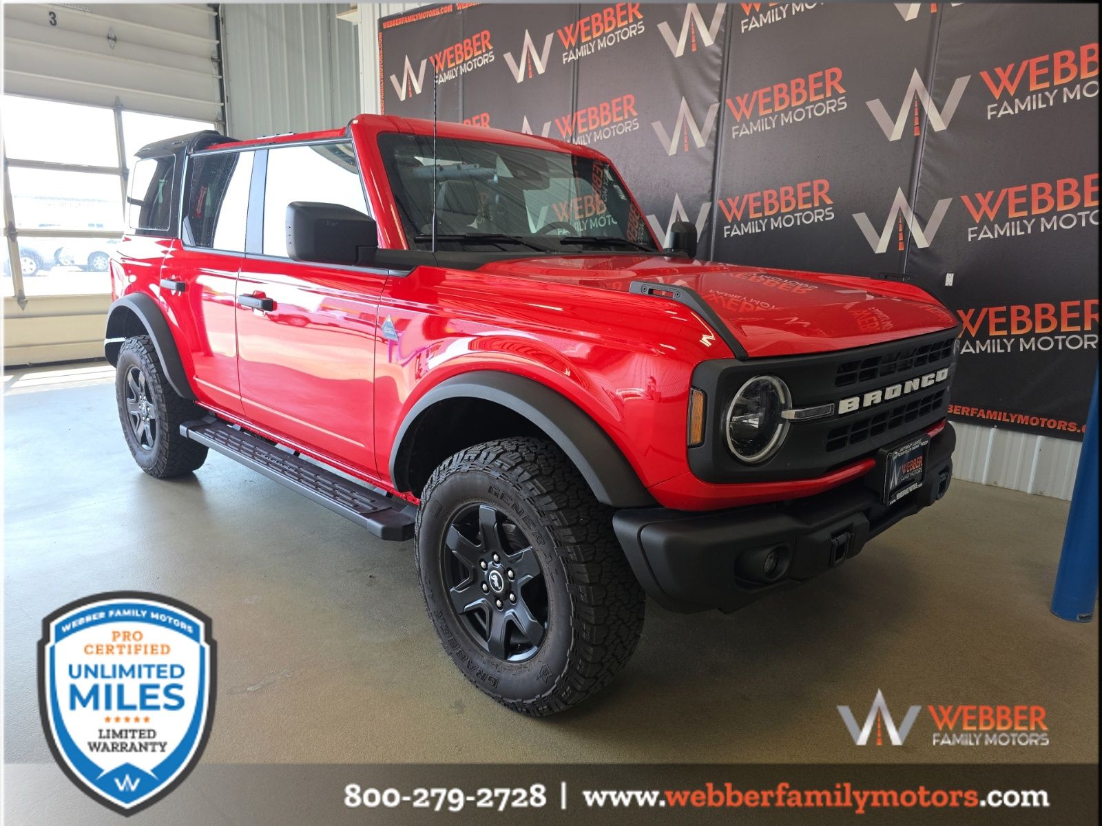 Race Red 2024 Ford Bronco SUV / Crossover Four-Wheel Drive Automatic