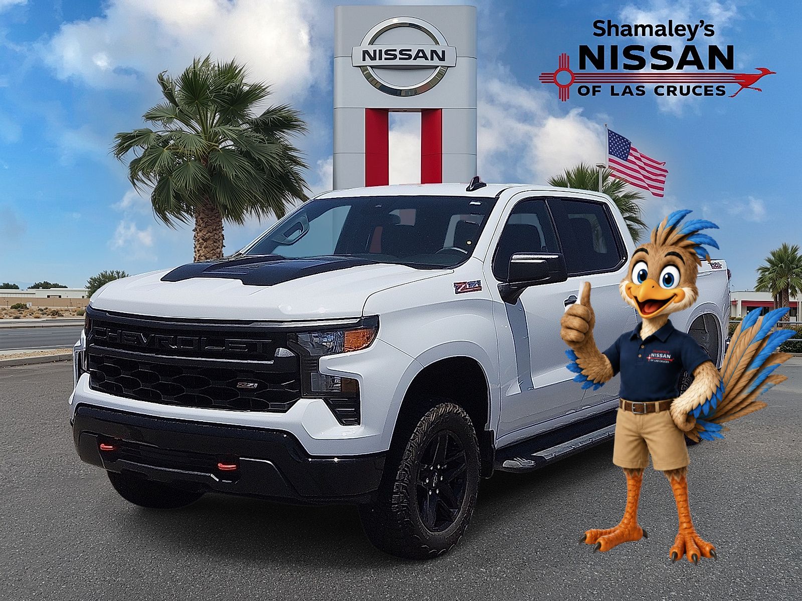 Summit White 2024 Chevrolet Silverado 1500 Pickup Truck Four-Wheel Drive 8-Speed Automatic