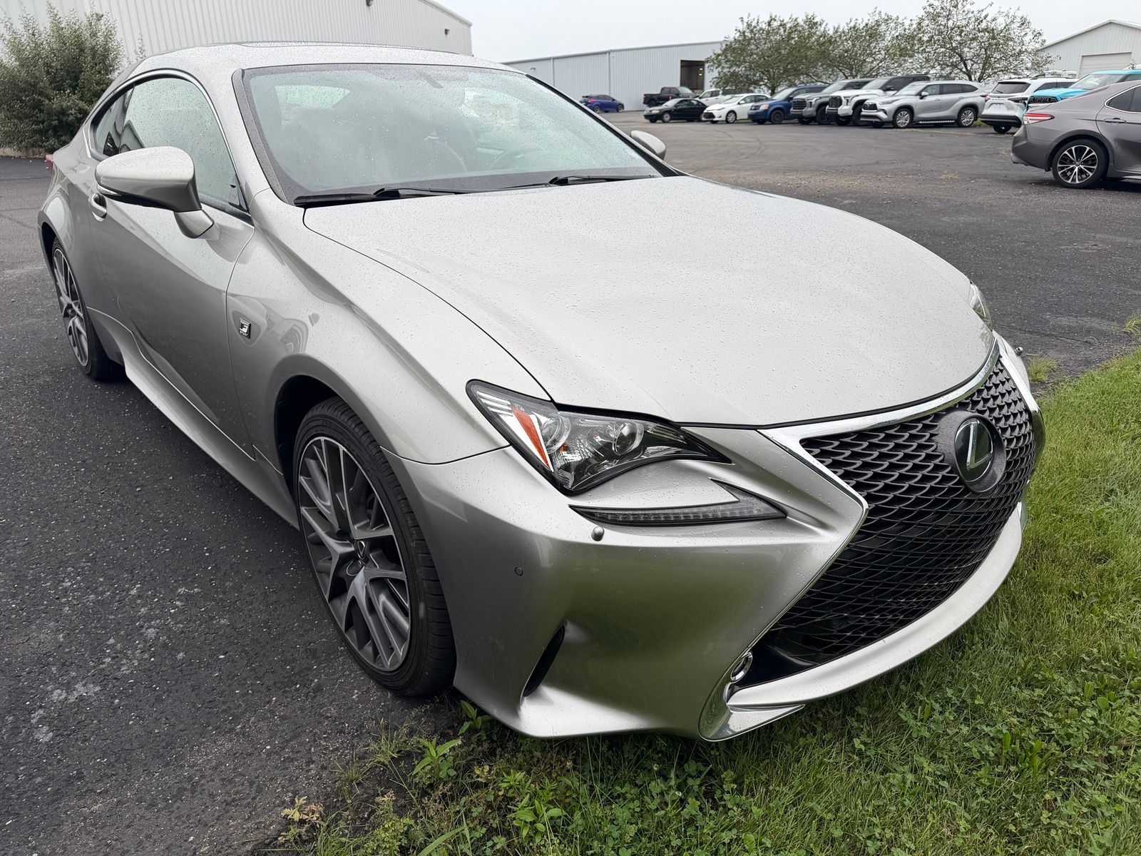 Silver 2017 Lexus RC Coupe All-Wheel Drive Automatic