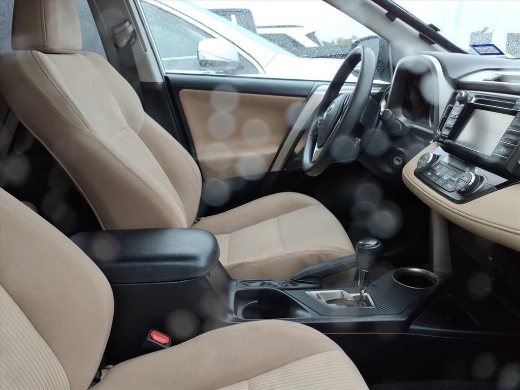 2015 Toyota RAV4 XLE White at Don McGill Toyota