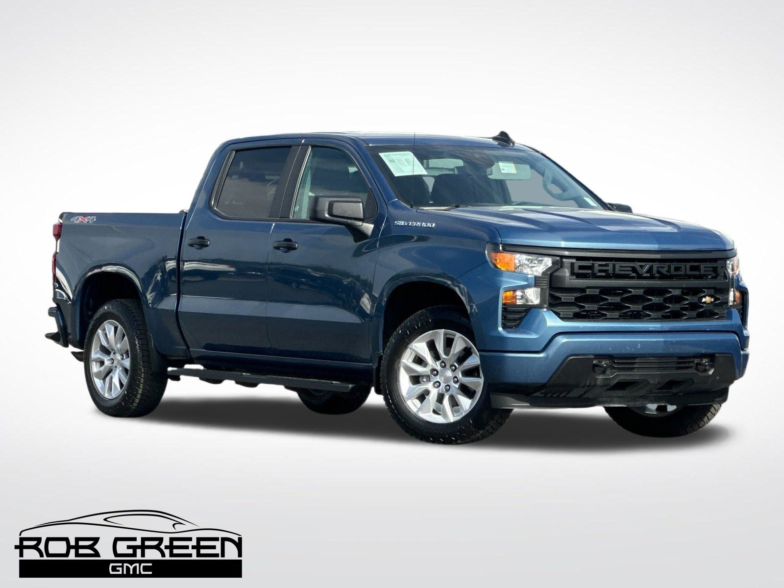 Lakeshore Blue Metallic 2024 Chevrolet Silverado 1500 Pickup Truck Four-Wheel Drive 8-Speed Automatic