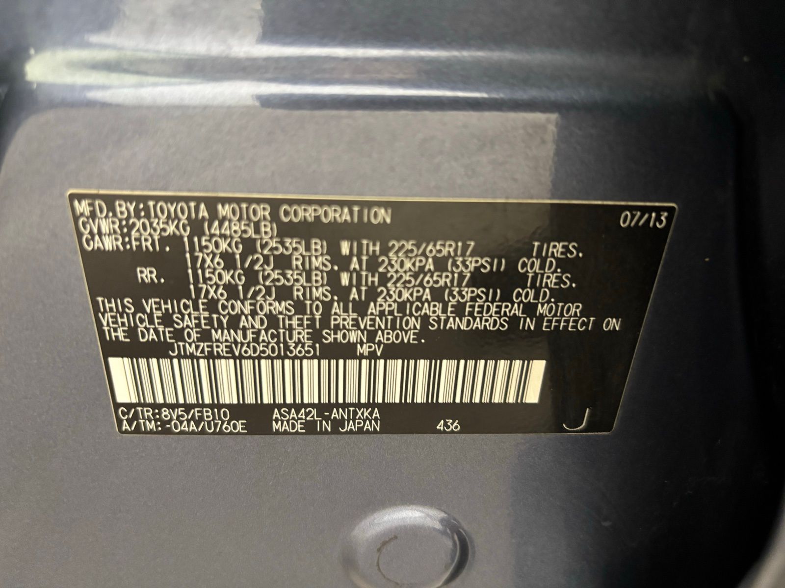 Used Car 2013 Toyota Rav4  Le For Sale Under $12,000 In Austin, Texas