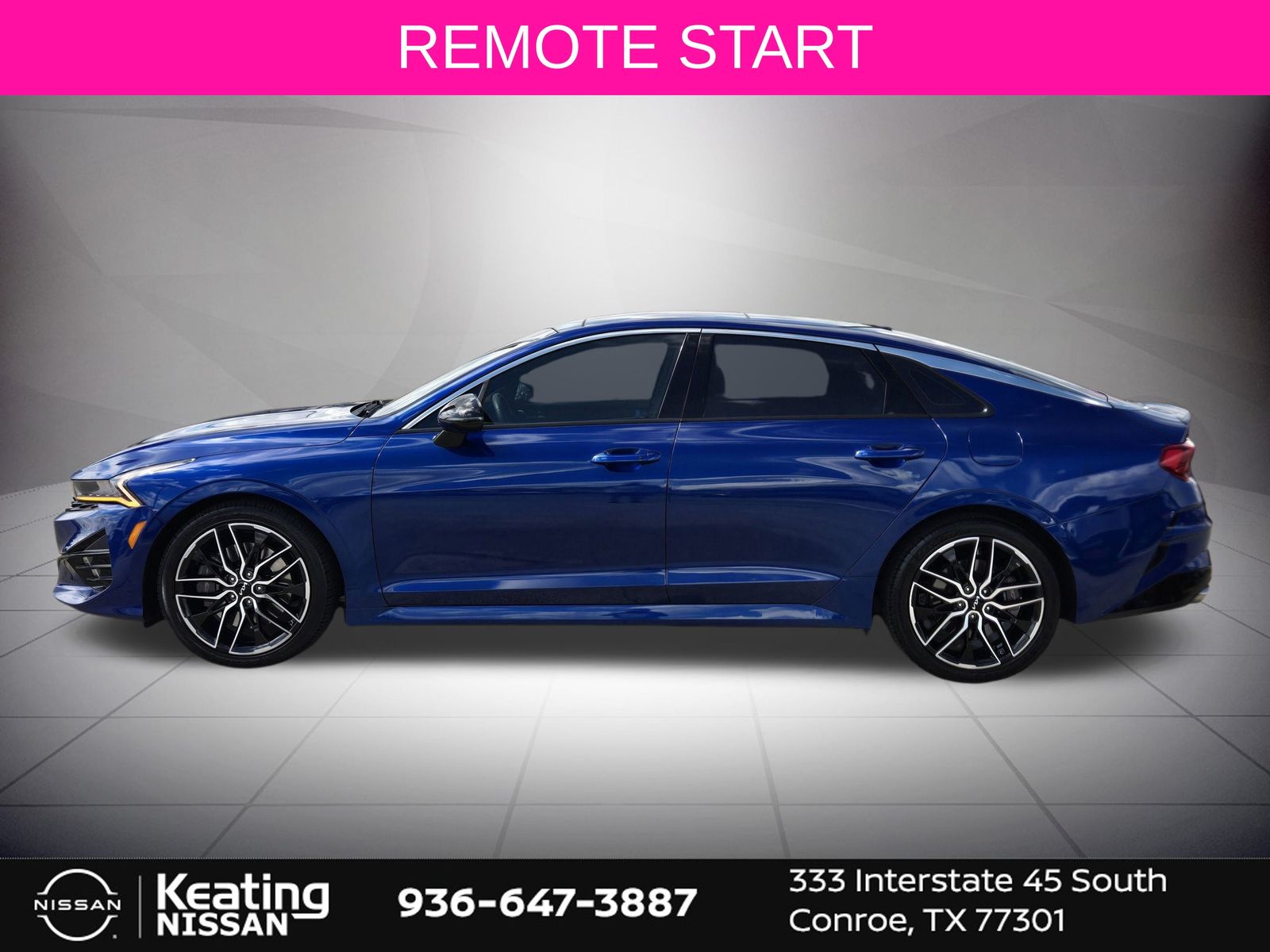 2024 Kia K5 GT Blue at Joe Myers Mazda Kia