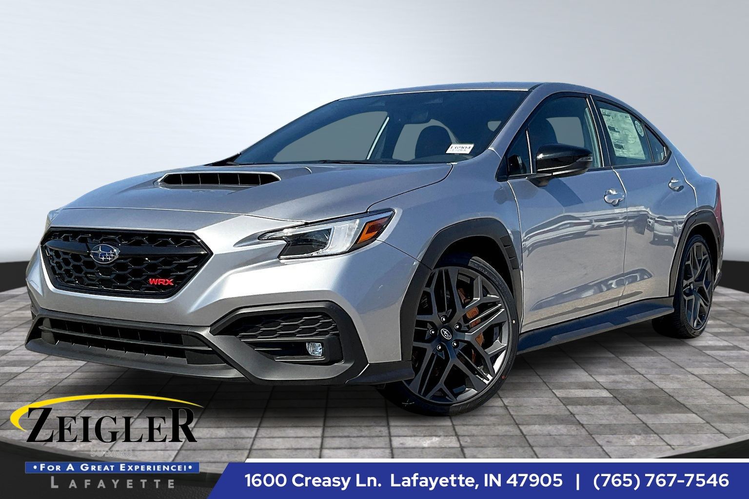 Ice Silver Metallic 2026 Subaru WRX tS AWD Sedan All-Wheel Drive 6-Speed Manual