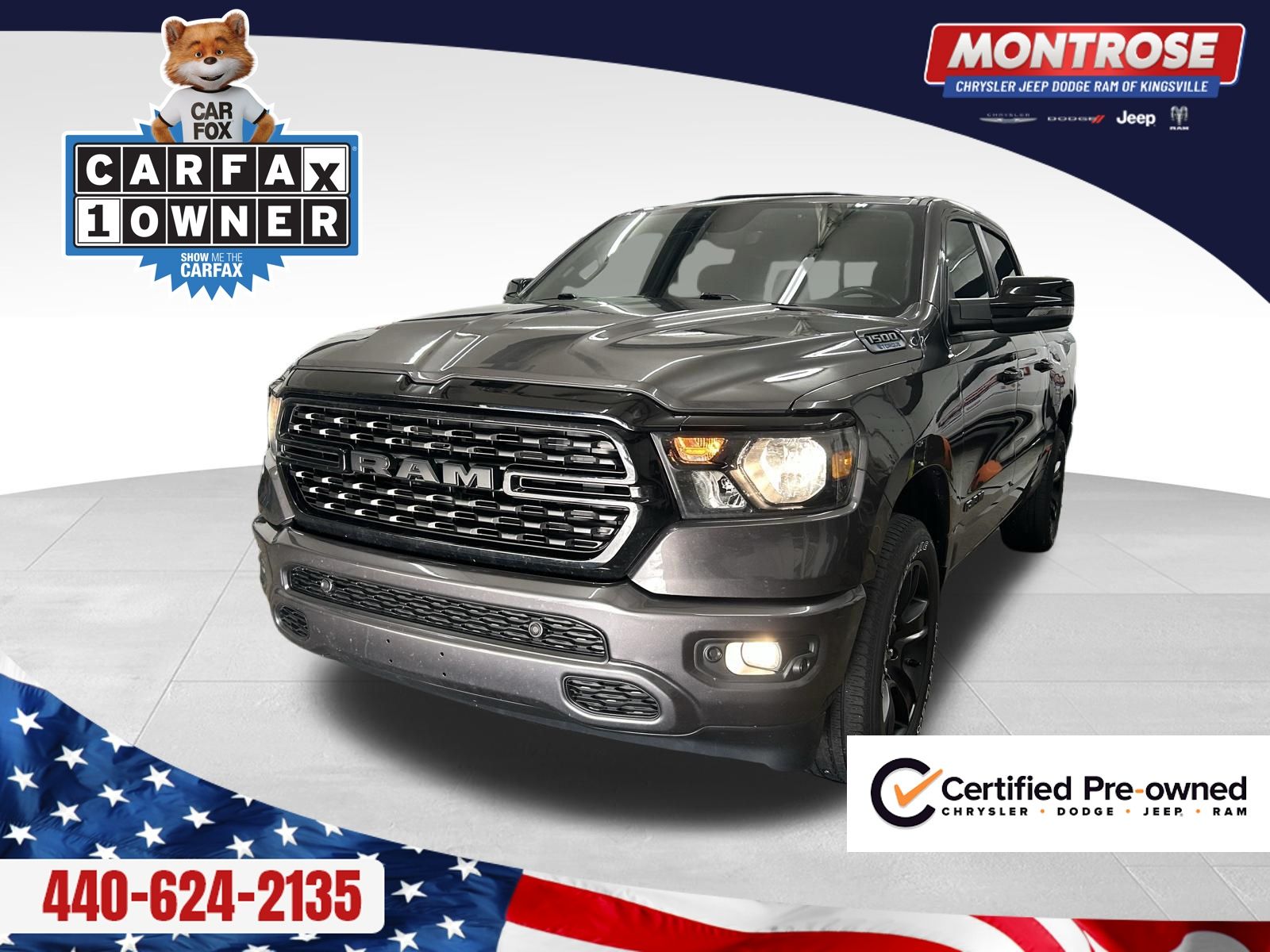 2023 RAM 1500 Big Horn Crew Cab 4WD
