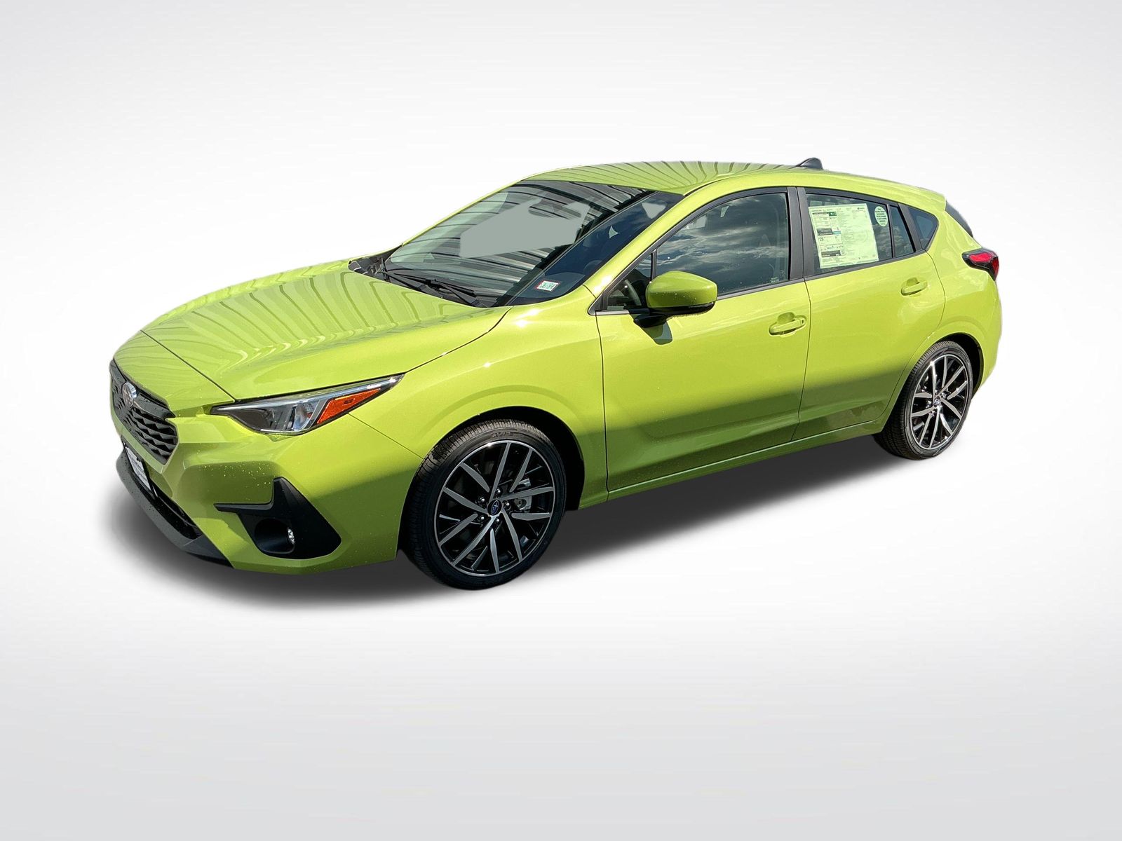 Lime Green 2026 Subaru Impreza Wagon All-Wheel Drive Continuously Variable Transmission