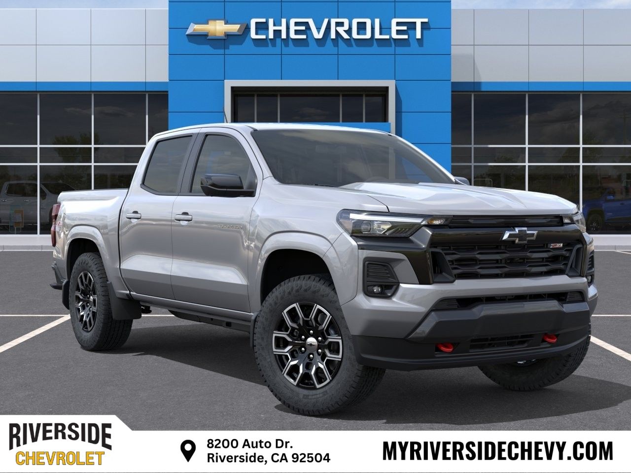 Sterling Gray Metallic 2026 Chevrolet Colorado Pickup Truck Four-Wheel Drive 8-Speed Automatic