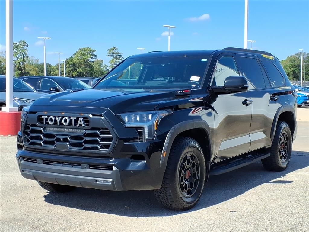 2024 Toyota Sequoia TRD Pro Black at Don McGill Toyota