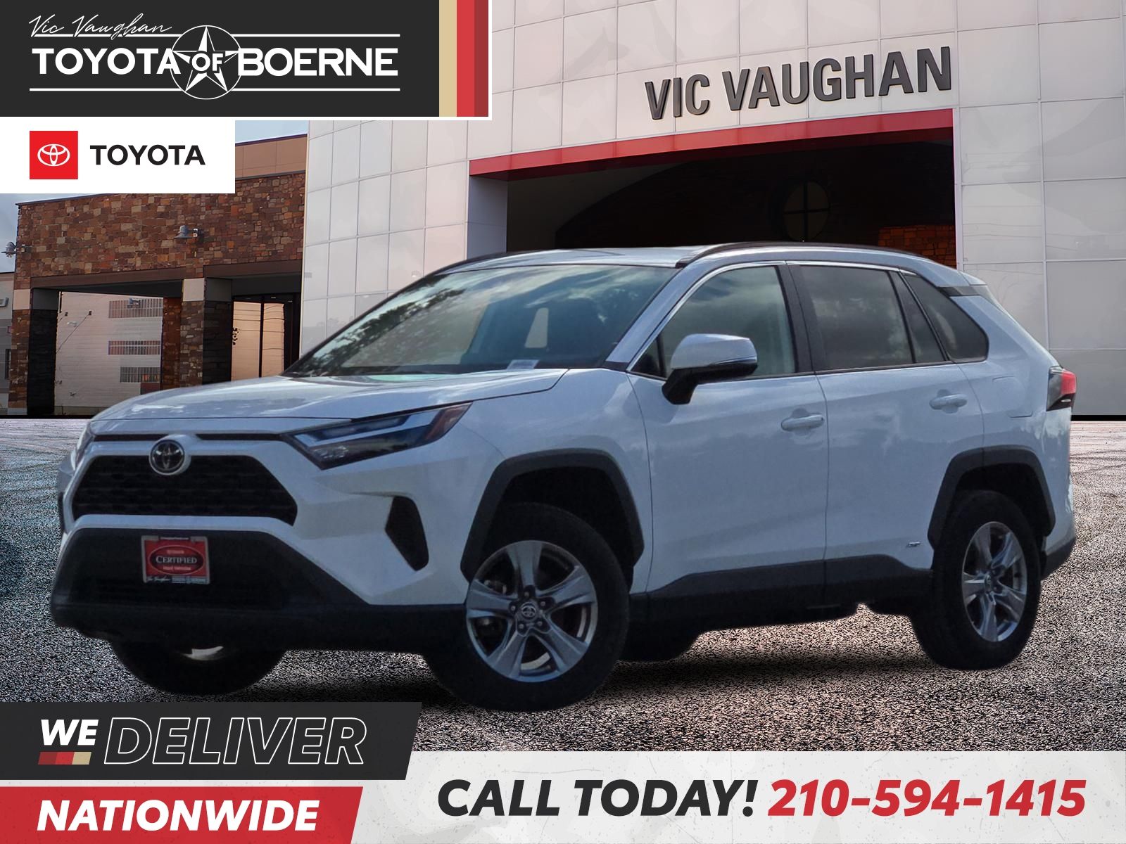 Ice 2025 Toyota RAV4 Hybrid SUV / Crossover All-Wheel Drive Continuously Variable Transmission