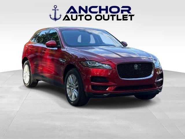 Red 2019 Jaguar F-PACE 20d Prestige AWD SUV / Crossover All-Wheel Drive 8-Speed Automatic