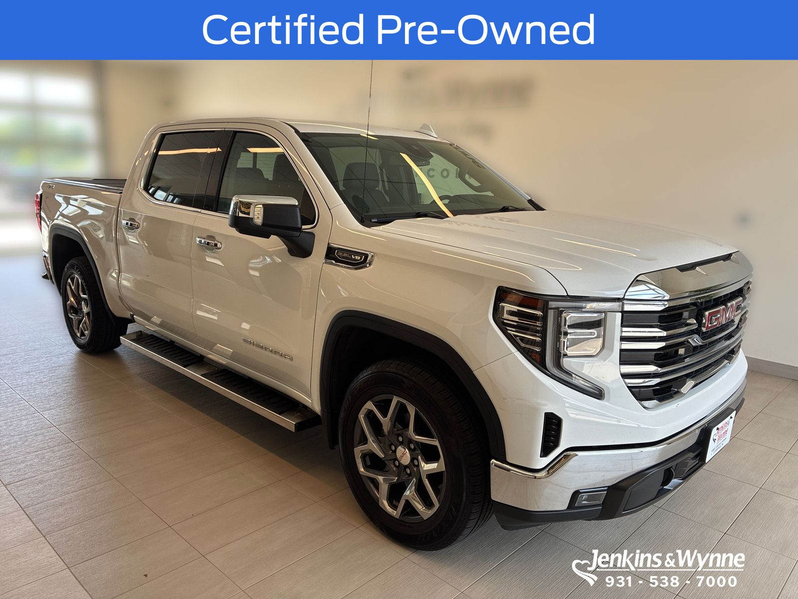 Summit White 2024 GMC Sierra 1500 Pickup Truck Four-Wheel Drive Automatic