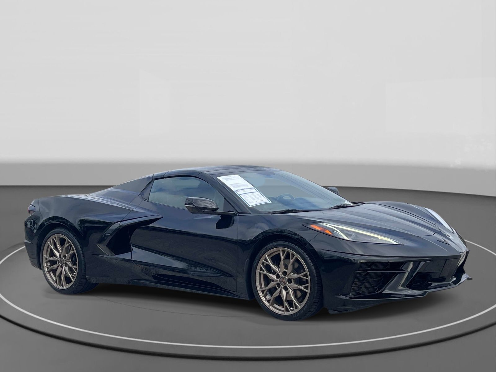 Black 2023 Chevrolet Corvette Convertible Rear-Wheel Drive 8-Speed Dual Clutch