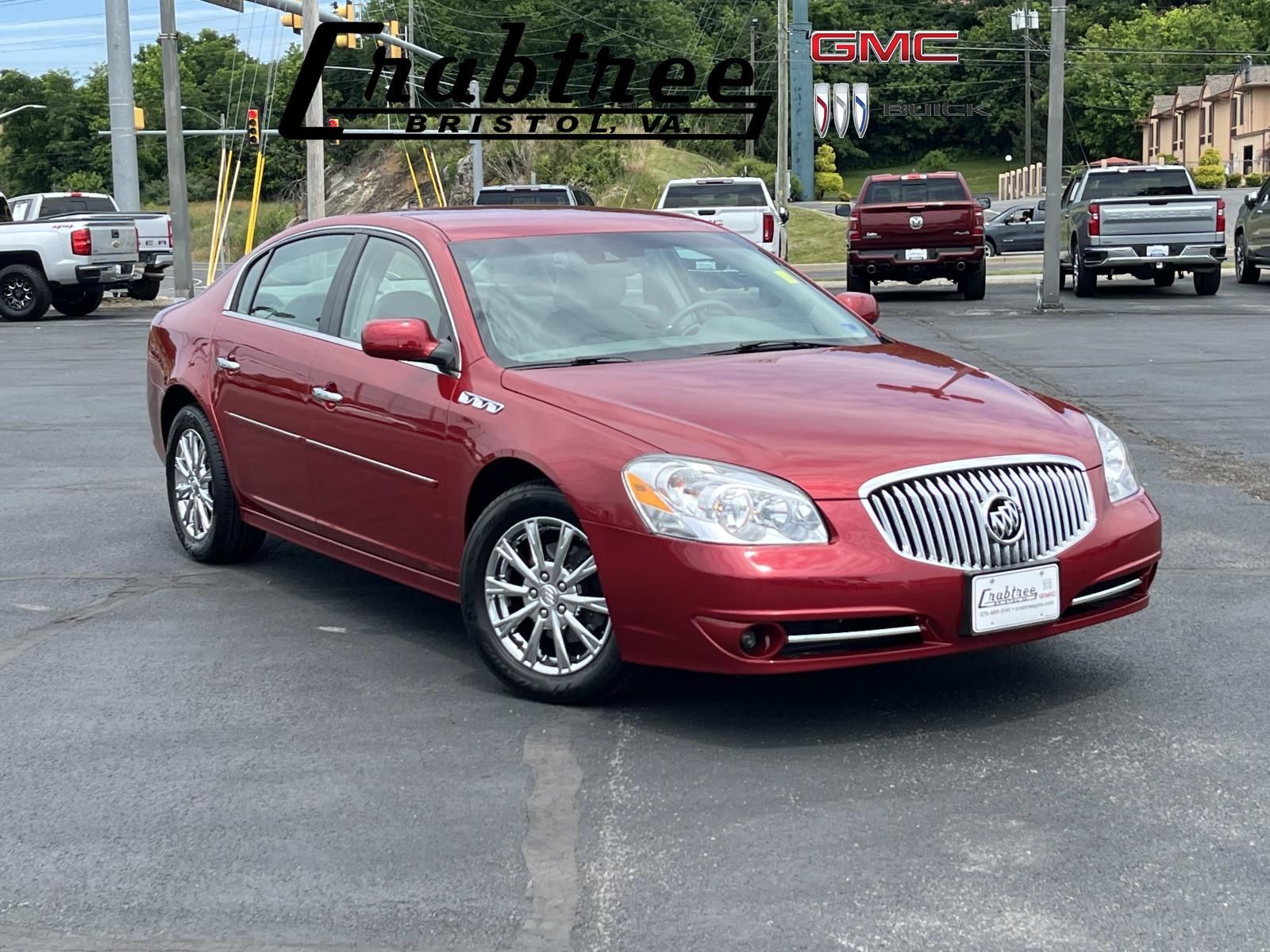 Crystal Red Tintcoat 2010 Buick Lucerne CXL Premium FWD Sedan Front-Wheel Drive 4-Speed Automatic