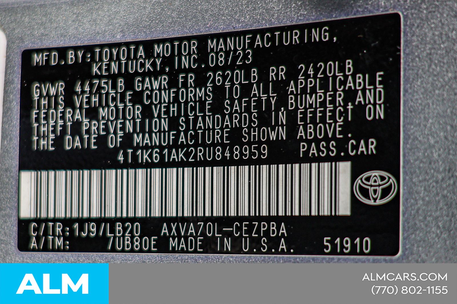 Used 2024 Silver Toyota XSE image 58