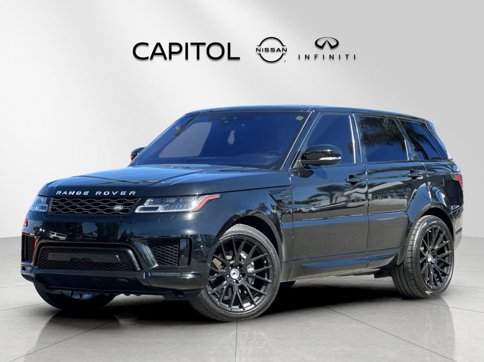 Santorini Black Metallic 2018 Land Rover Range Rover Sport SUV / Crossover All-Wheel Drive 8-Speed Automatic
