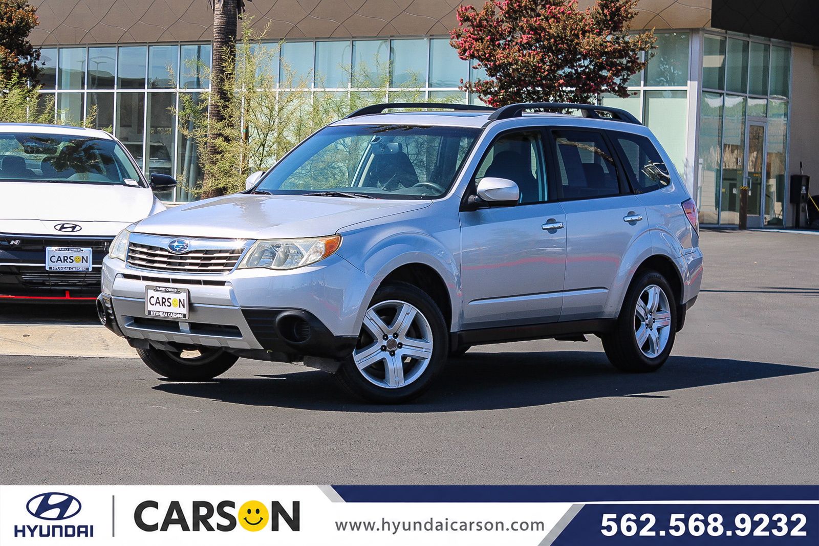 Spark Silver Metallic 2010 Subaru Forester SUV / Crossover All-Wheel Drive 4-Speed Automatic