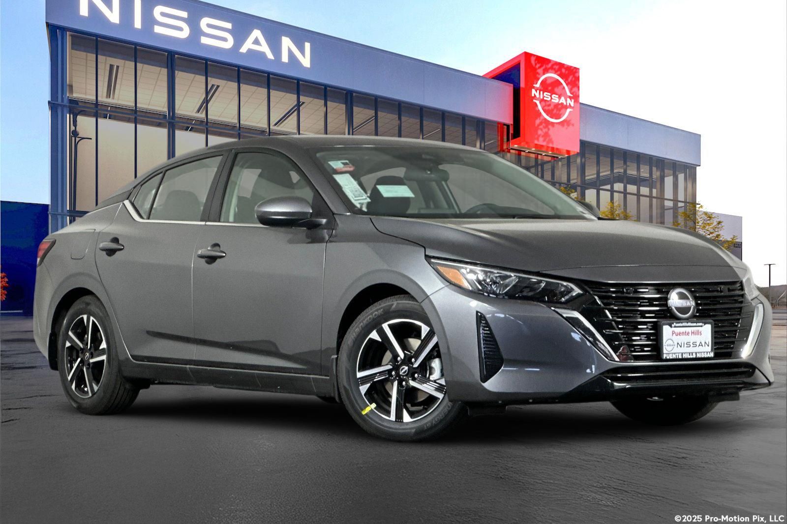 Gray (Gun Metallic) 2025 Nissan Sentra Sedan Front-Wheel Drive Continuously Variable Transmission